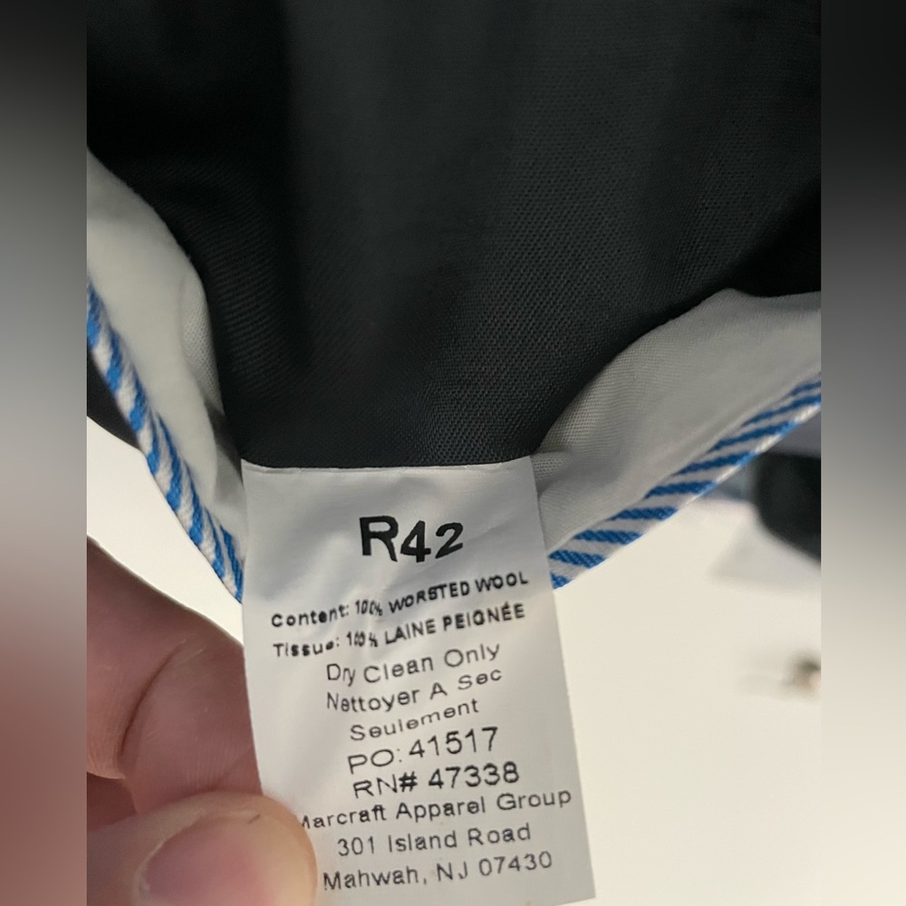 Men's Blue Blazer - Picture 5 of 5